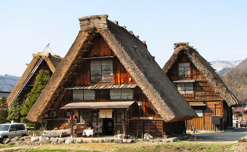 บ้านพักที่เป็นแบบกัสโชซูคุริ